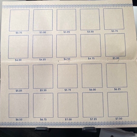 1942 US War WW2 Savings Bond 10/25 Cent Defense Stamp Album  Empty - Picture 4 of 8